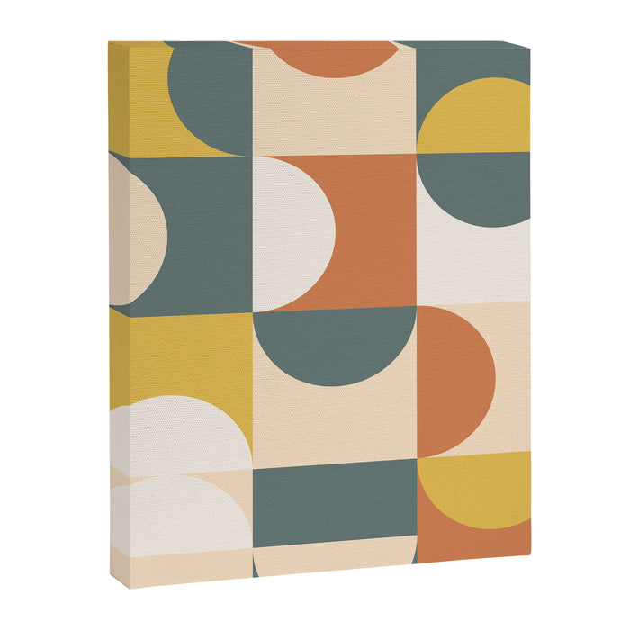 Mid Century Modern Geometric 23 Canvas Print Gallery Image 1