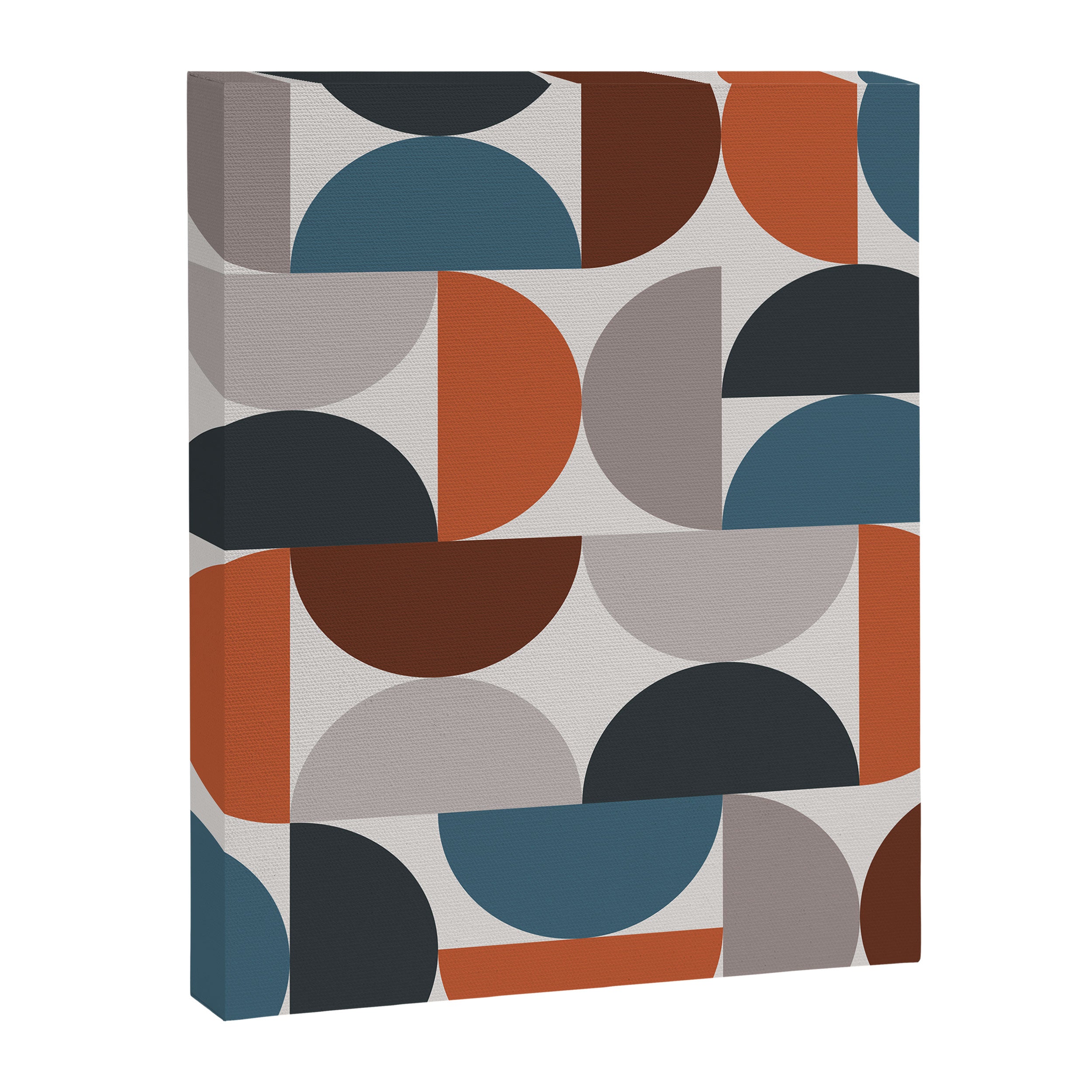Mid Century Modern Geometric 25 Canvas Print Gallery Image 6