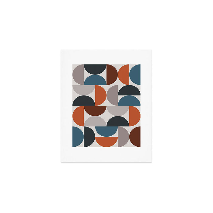 Mid Century Modern Geometric 25 Art Print Gallery Image 1