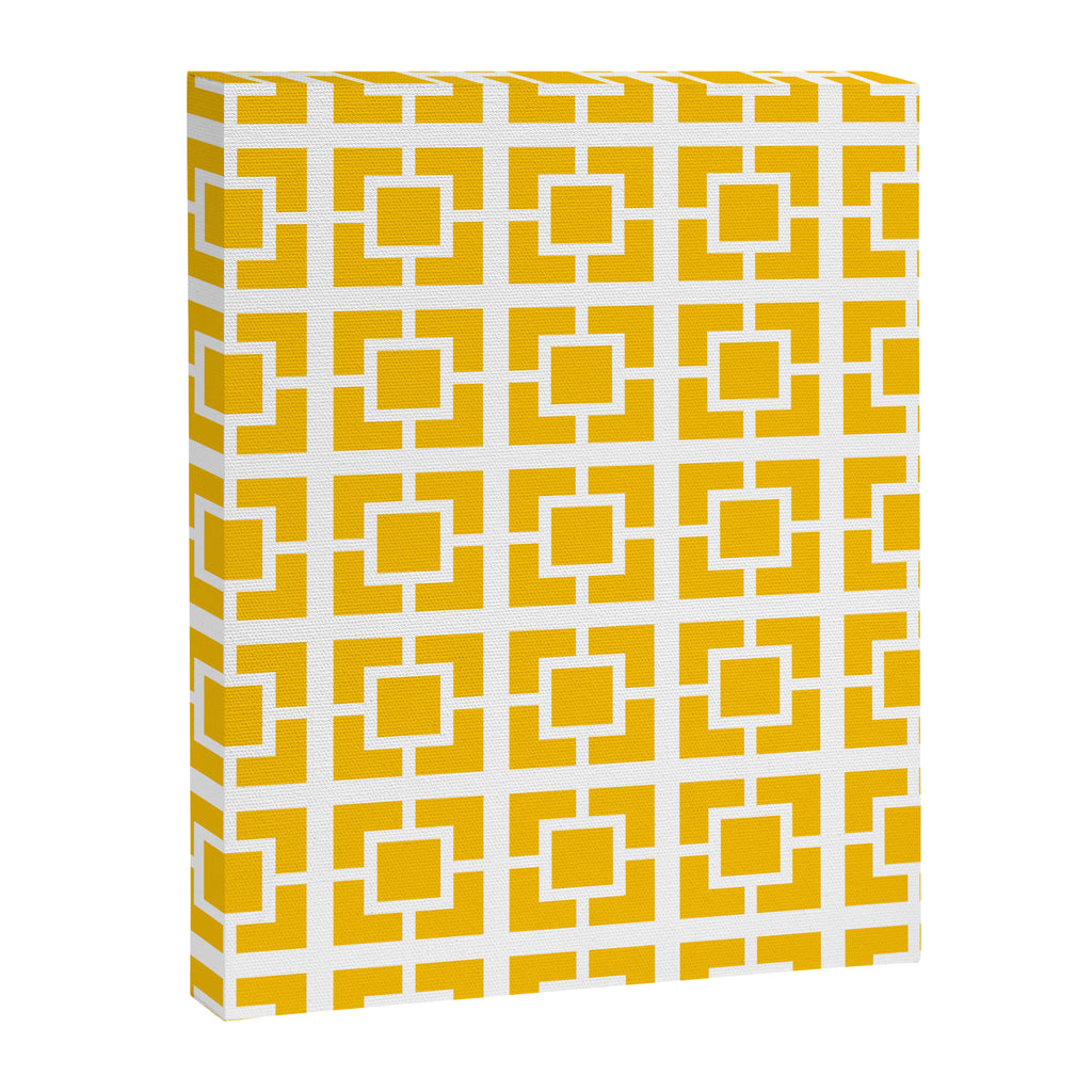Mid Century Pattern 01A Canvas Print Gallery Image 8