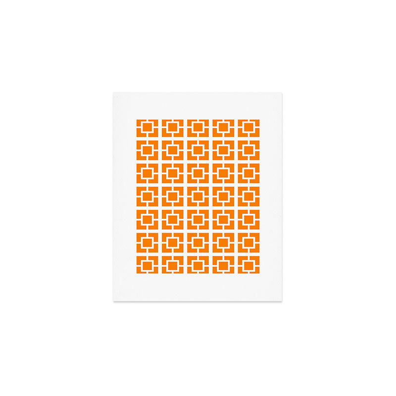 Mid Century Pattern 01C Art Print Gallery Image 1