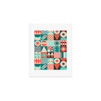 Mid Century Retro Holiday Art Print Gallery Image 1