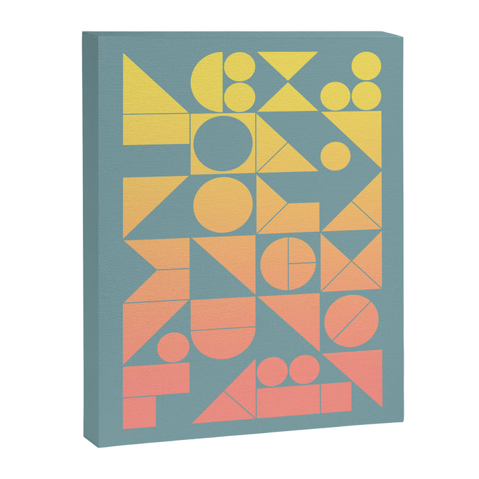 Modern Geometric 06 Canvas Print Gallery Image 1