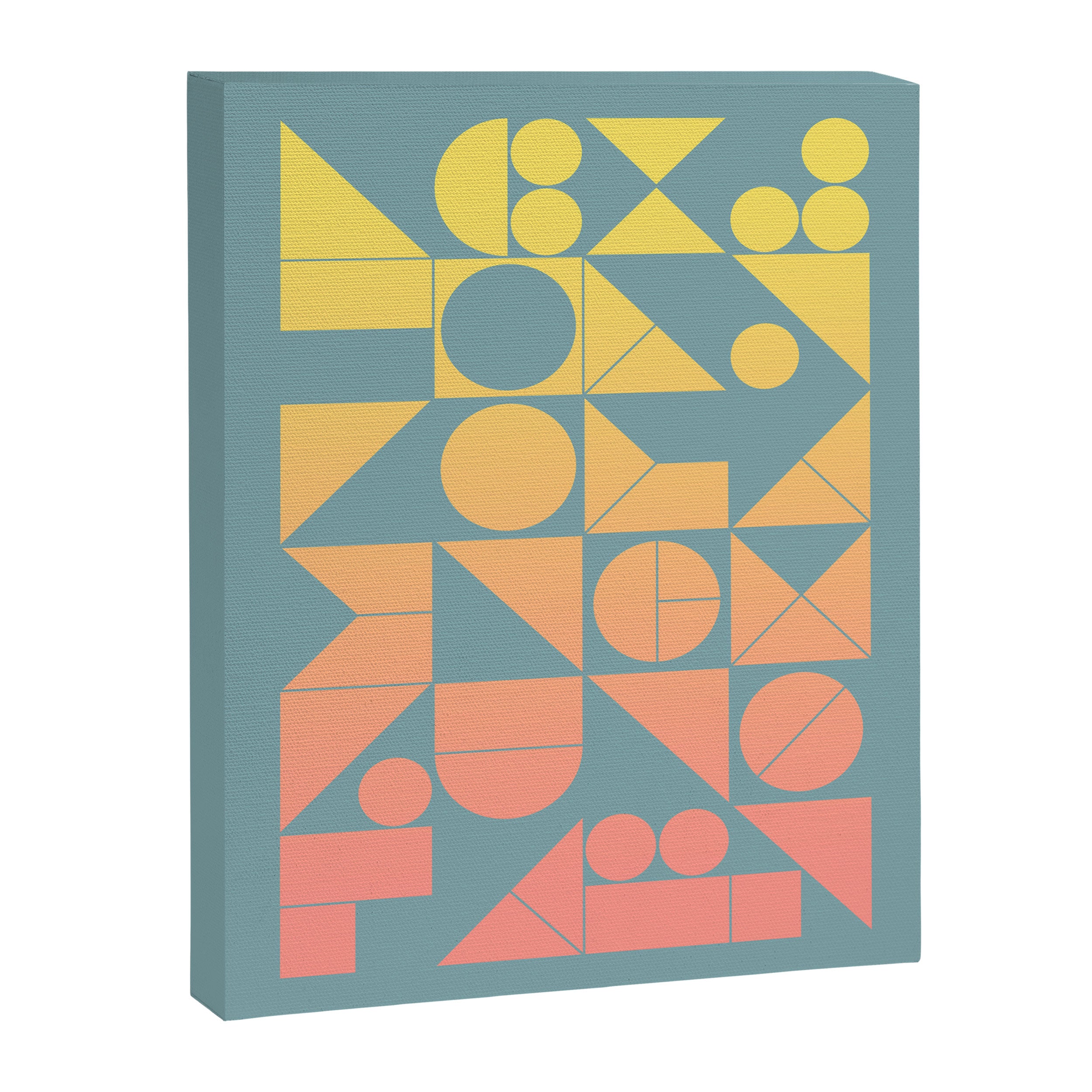 Modern Geometric 06 Canvas Print Gallery Image 6