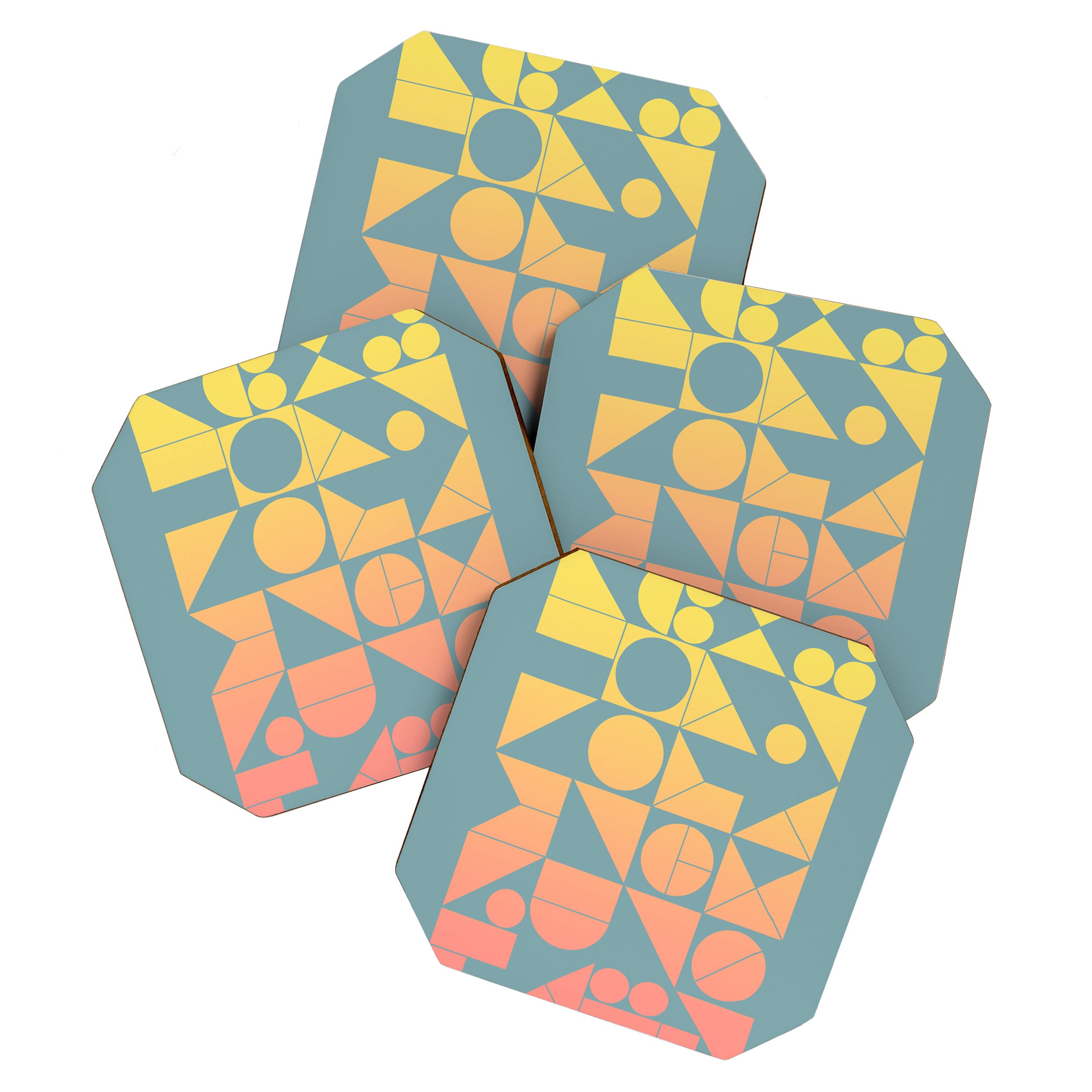 Modern Geometric 06 Coaster Gallery Image 1