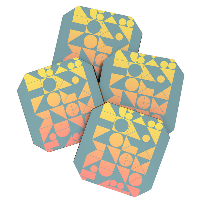 Modern Geometric 06 Coaster Gallery Image 1