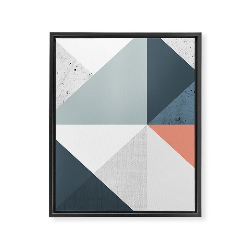 Modern Geometric 12 Framed Canvas Print Gallery Image 6