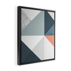 Modern Geometric 12 Framed Canvas Print Gallery Image 2