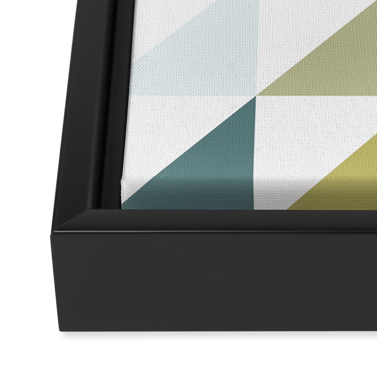 Modern Geometric 15 Framed Canvas Print Gallery Image 3