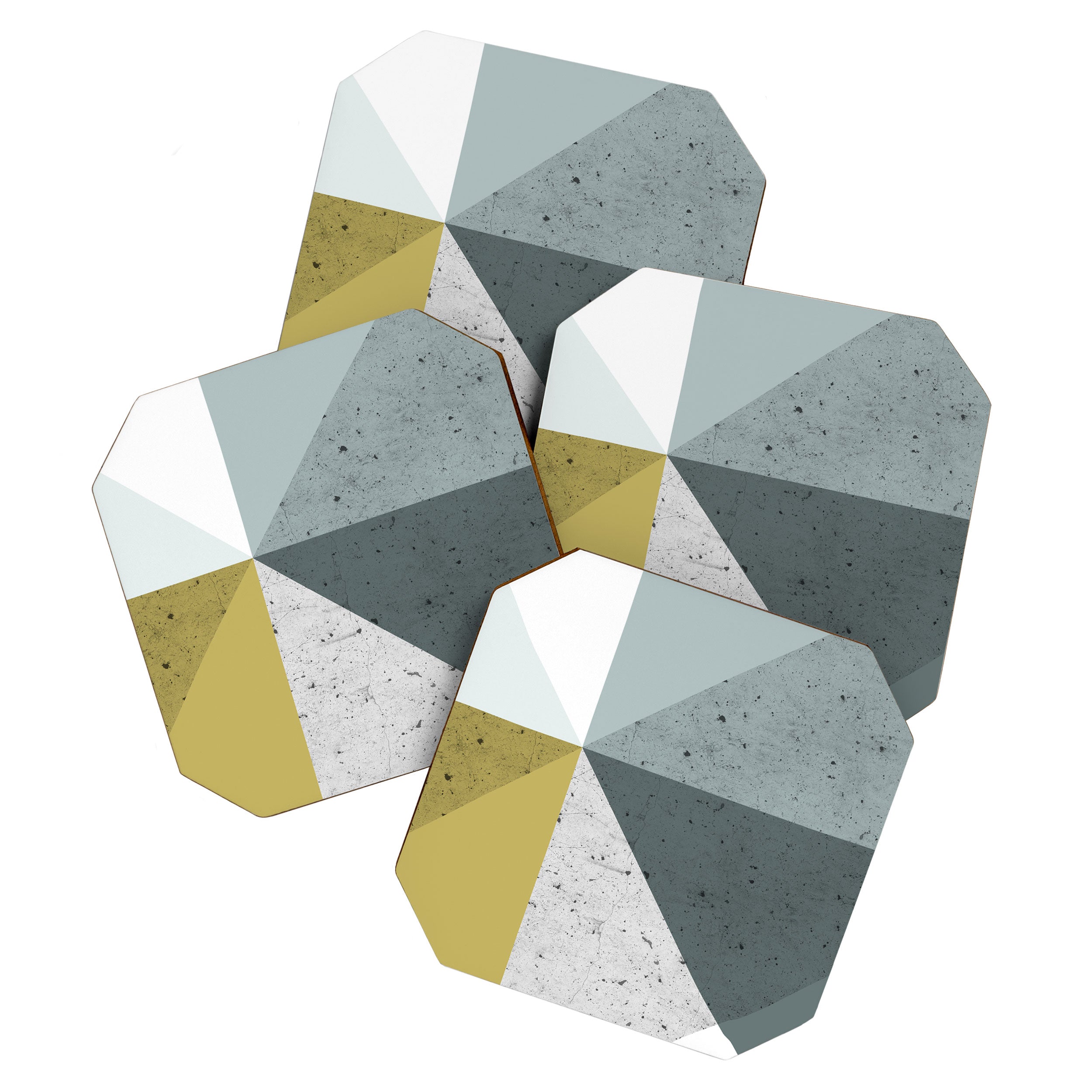 Modern Geometric 16 Coaster Gallery Image 1