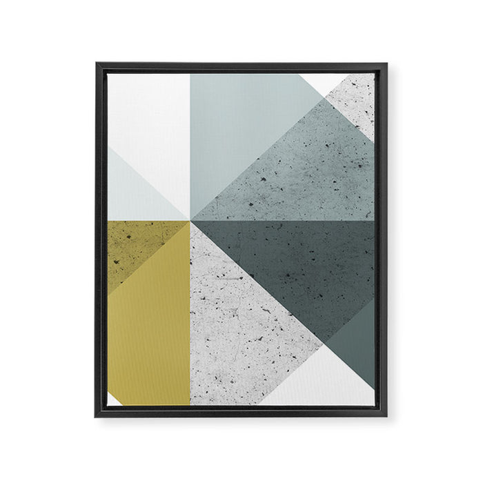 Modern Geometric 16 Framed Canvas Print Gallery Image 1