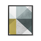Modern Geometric 16 Framed Canvas Print Gallery Image 6