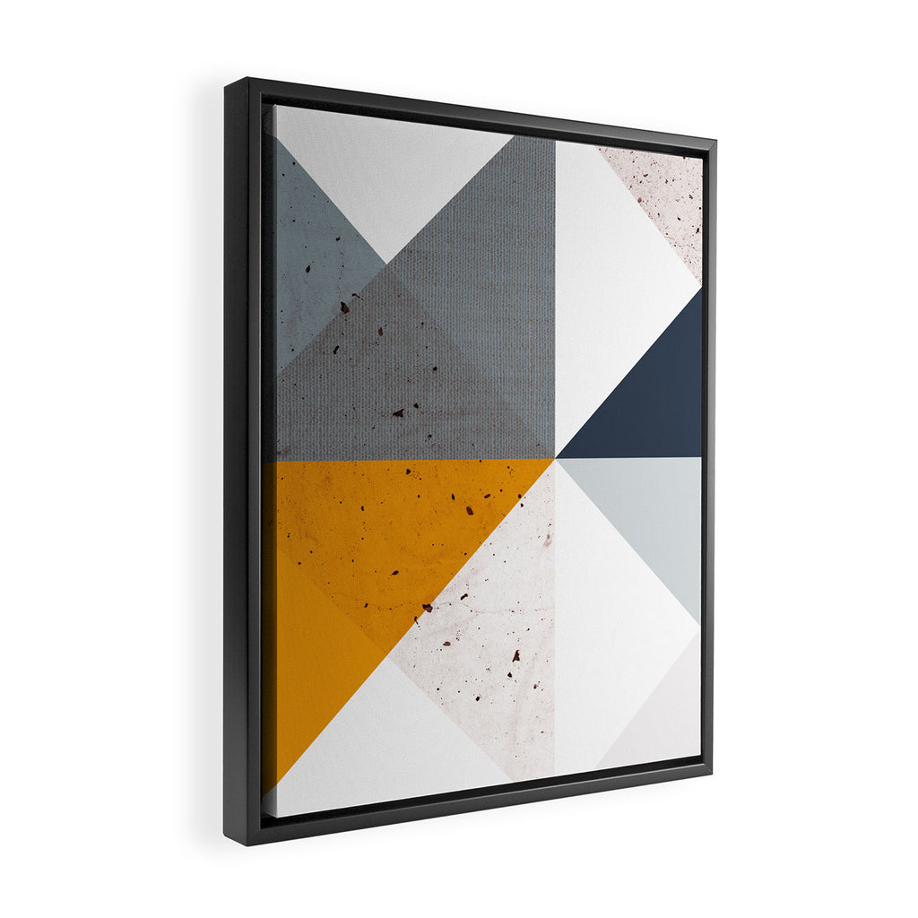 Modern Geometric 17/2 Framed Canvas Print Gallery Image 2