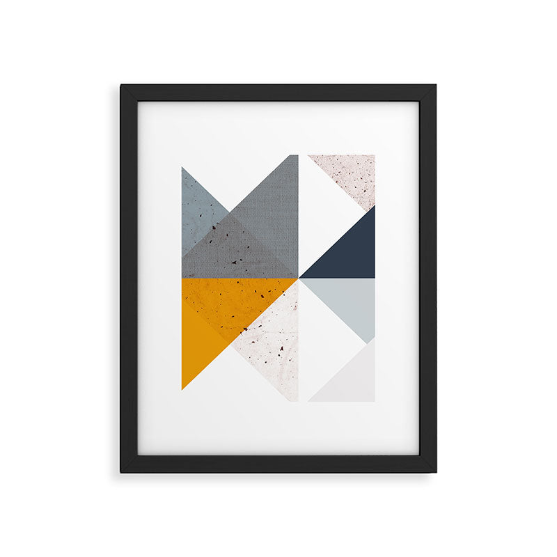 Modern Geometric 17/2 Framed Art Print Gallery Image 6
