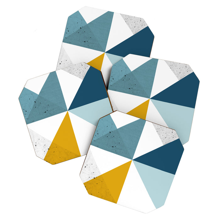 Modern Geometric 18 Coaster Gallery Image 1