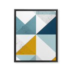 Modern Geometric 18 Framed Canvas Print Gallery Image 6