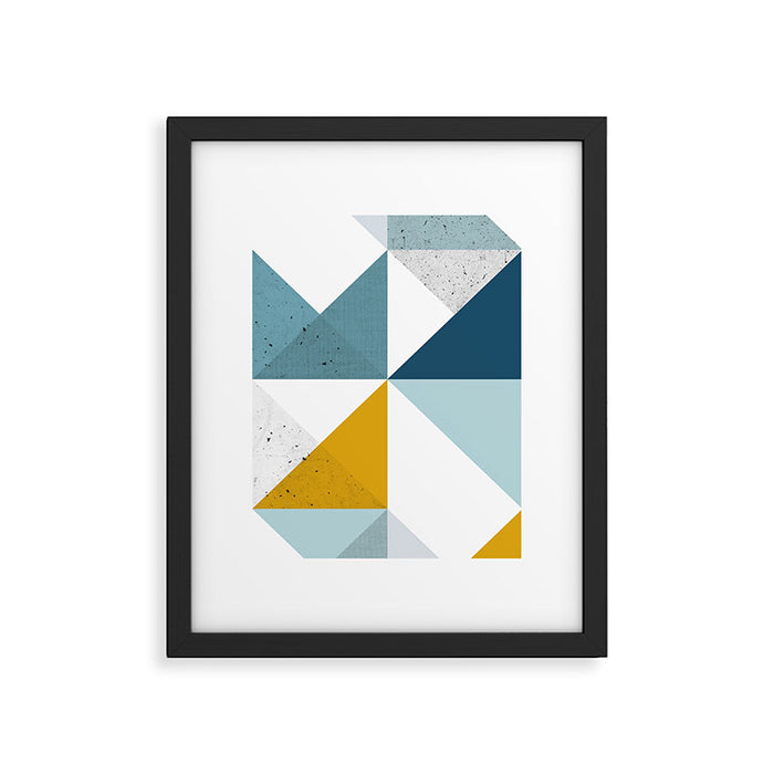 Modern Geometric 18 Framed Art Print Gallery Image 1