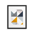 Modern Geometric 18/2 Framed Art Print Gallery Image 4