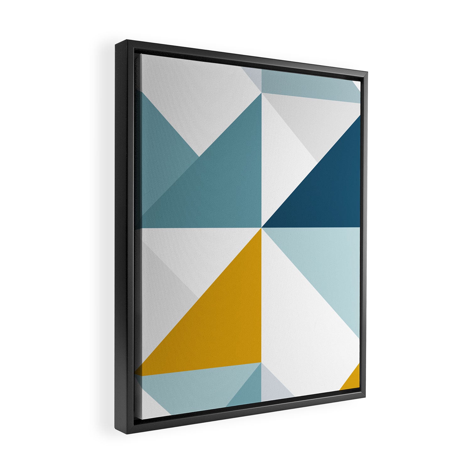 Modern Geometric 18/3 Framed Canvas Print Gallery Image 2