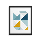Modern Geometric 18/3 Framed Art Print Gallery Image 6