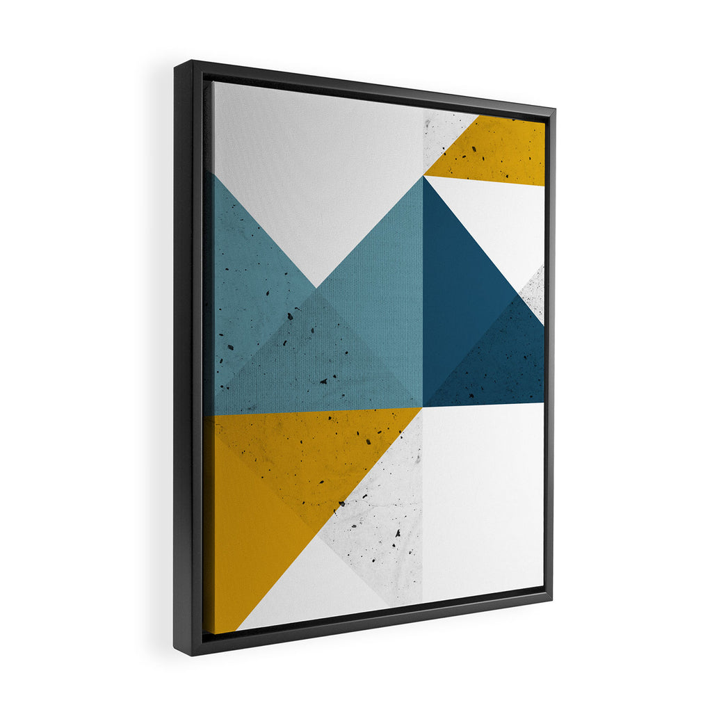 Modern Geometric 19 Framed Canvas Print Gallery Image 2