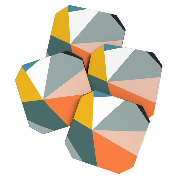 Modern Geometric 33 Coaster Gallery Image 1
