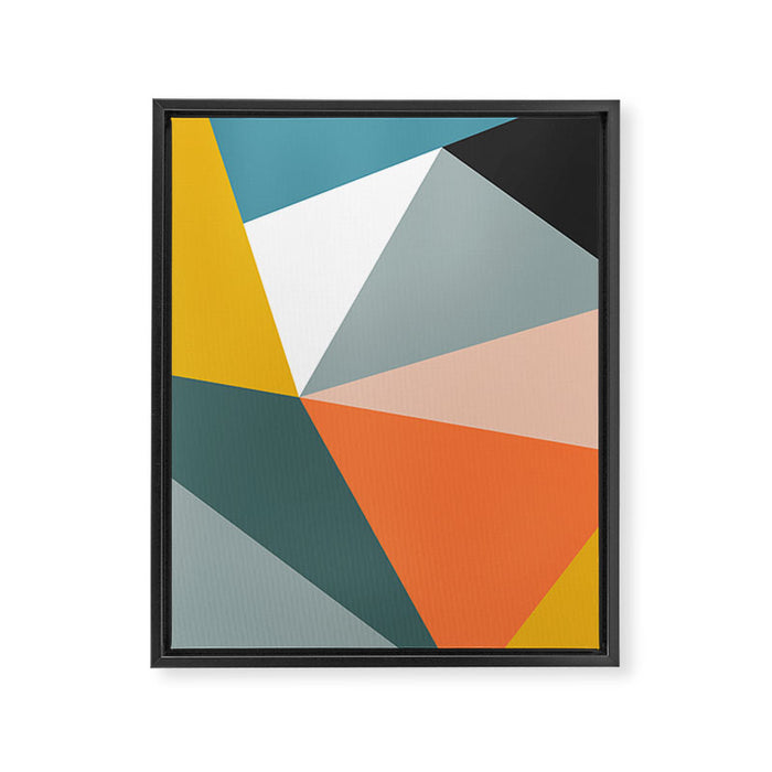 Modern Geometric 33 Framed Canvas Print Gallery Image 1
