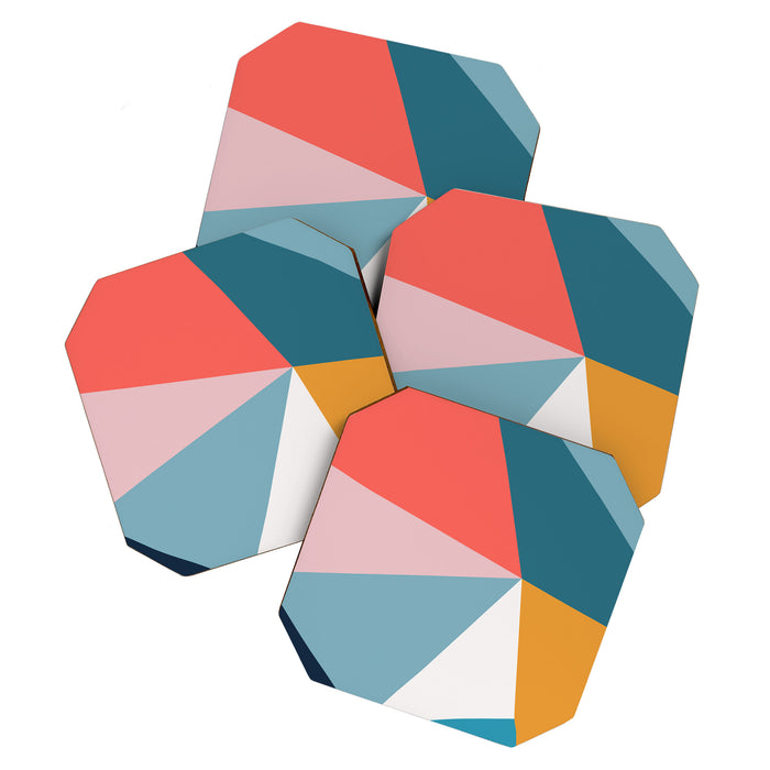 Modern Geometric 34 Coaster Gallery Image 1