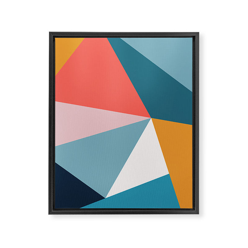Modern Geometric 34 Framed Canvas Print Gallery Image 8
