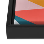 Modern Geometric 35 Framed Canvas Print Gallery Image 3