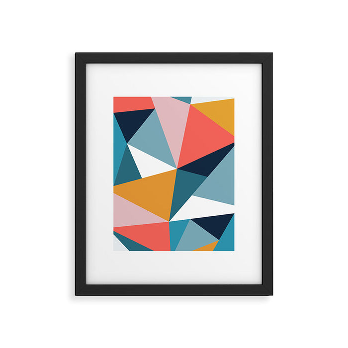 Modern Geometric 35 Framed Art Print Gallery Image 1