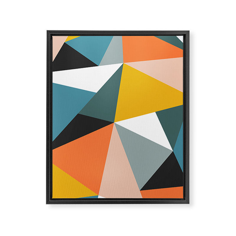 Modern Geometric 36 Framed Canvas Print Gallery Image 8
