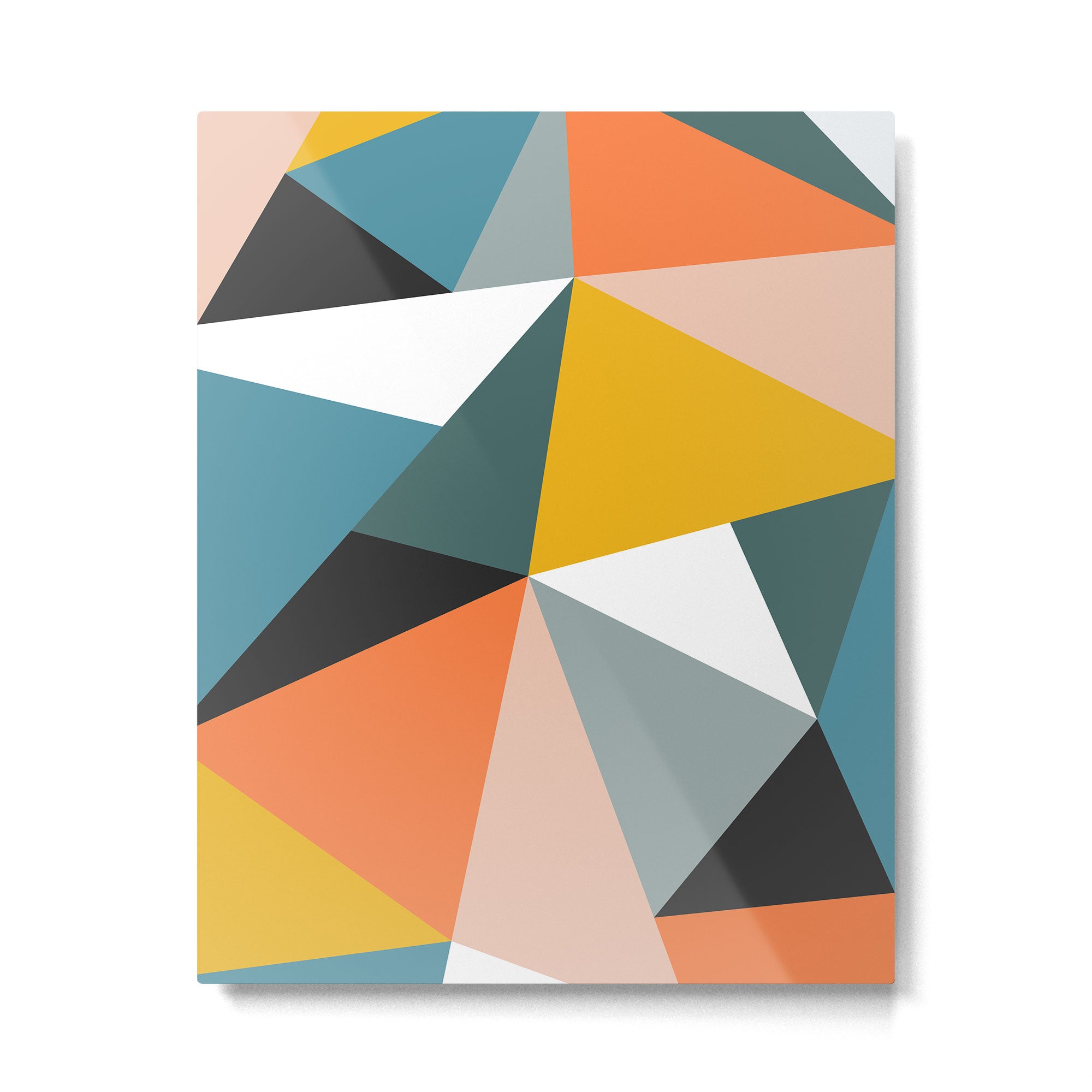 Modern Geometric 36 Metal Print Gallery Image 6