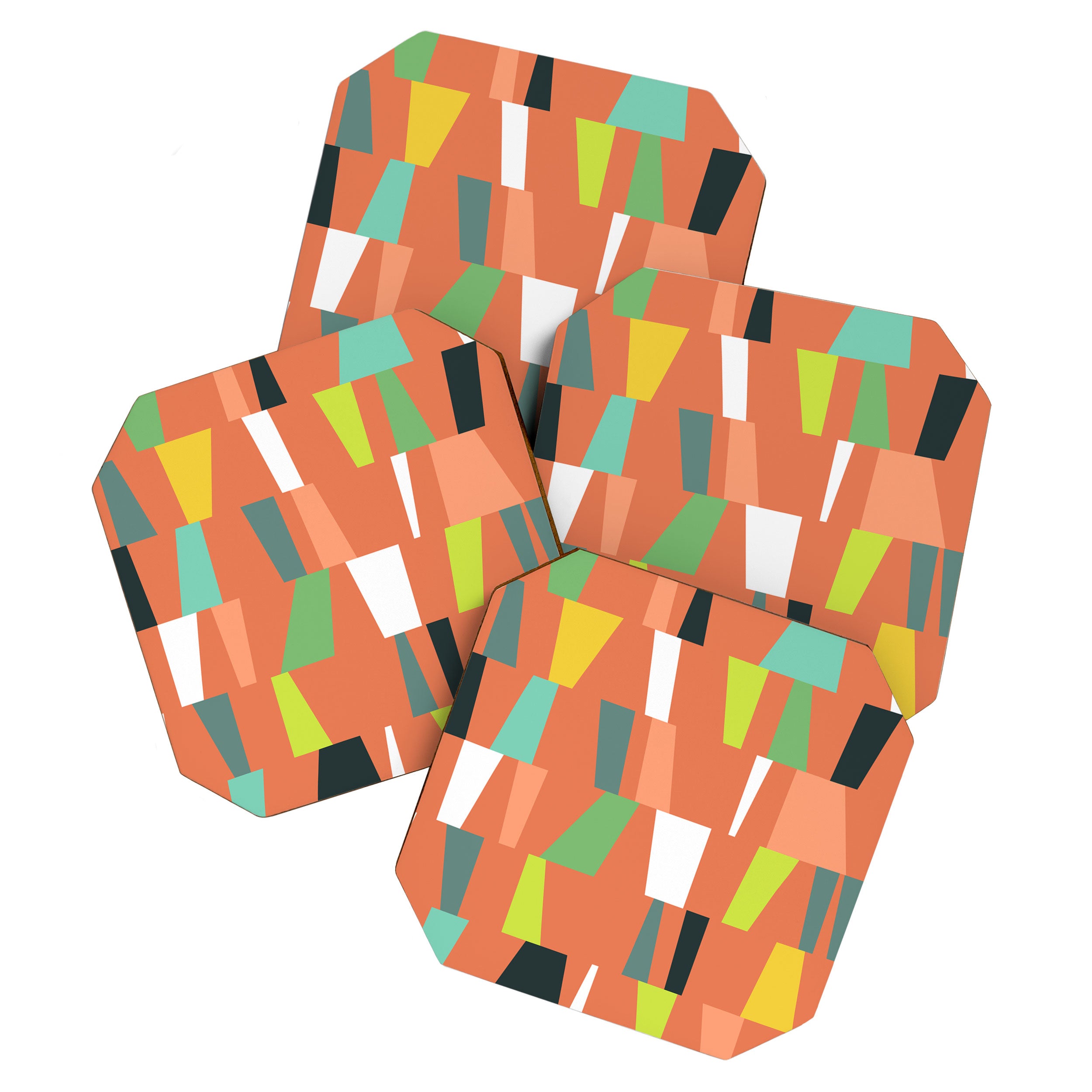 Modern Geometric 38 Coaster Gallery Image 1