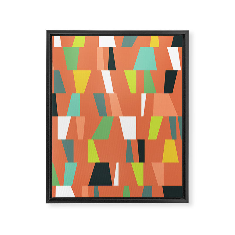 Modern Geometric 38 Framed Canvas Print Gallery Image 6