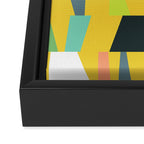 Modern Geometric 39 Framed Canvas Print Gallery Image 3
