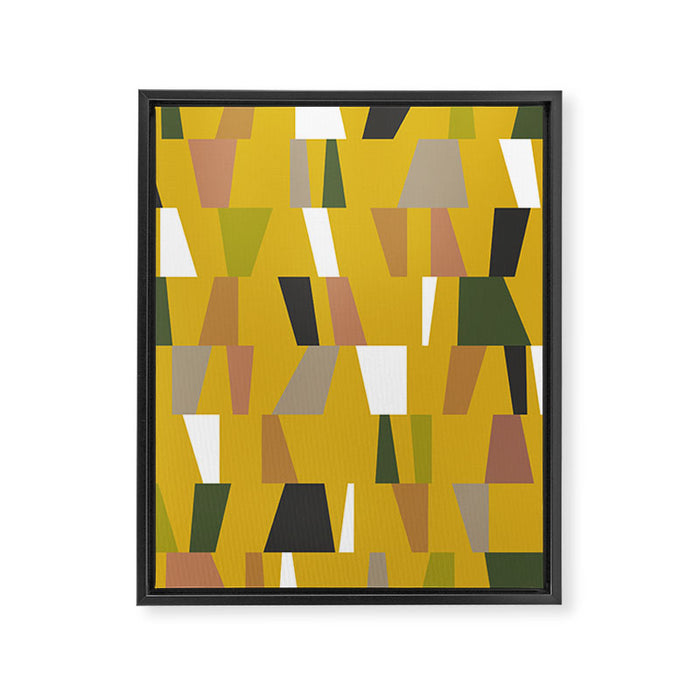 Modern Geometric 46 Framed Canvas Print Gallery Image 1