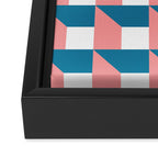 Modern Geometric 50 Framed Canvas Print Gallery Image 3