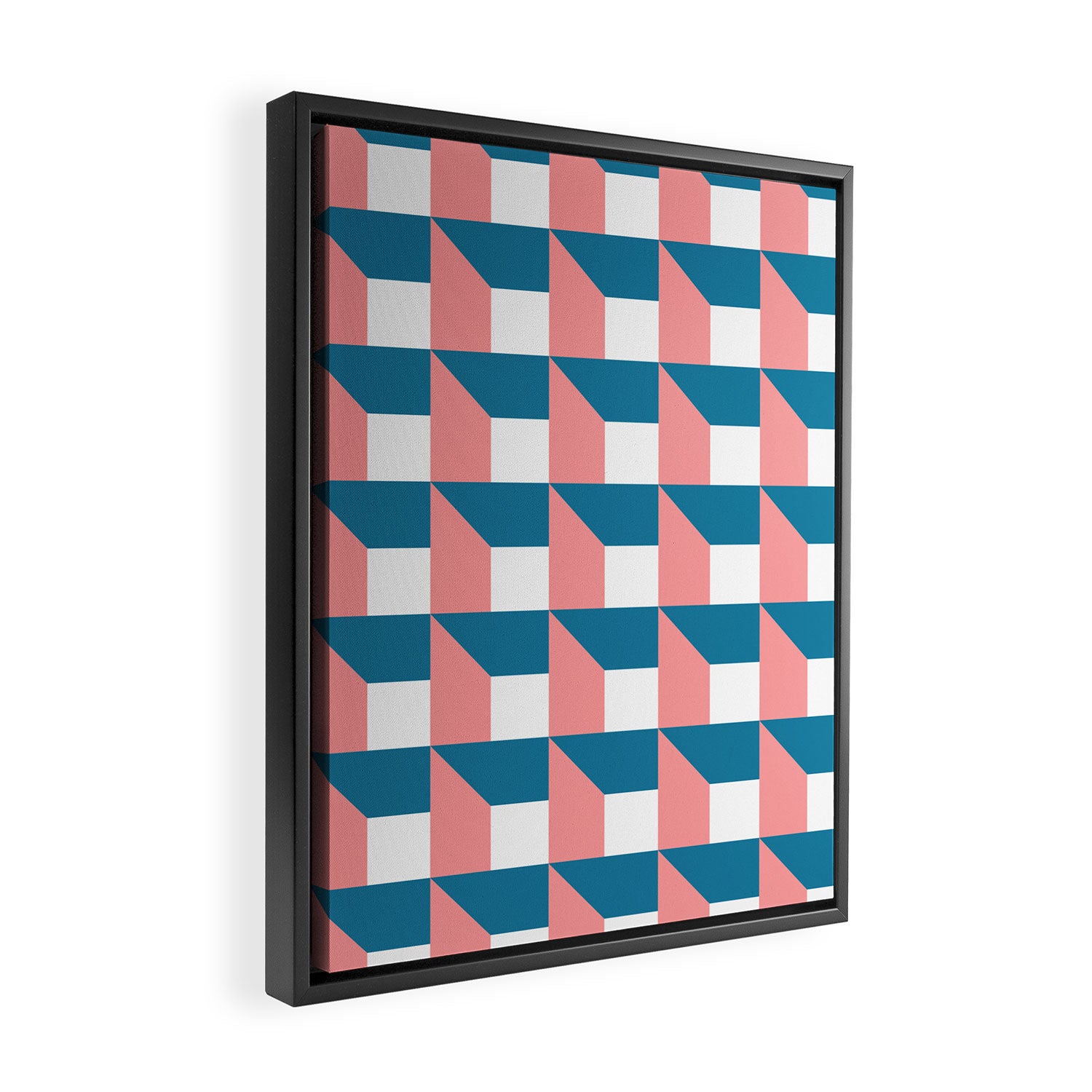 Modern Geometric 50 Framed Canvas Print Gallery Image 2