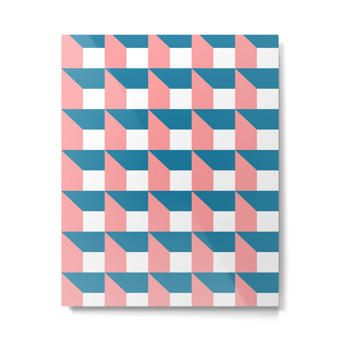 Modern Geometric 50 Metal Print Gallery Image 1