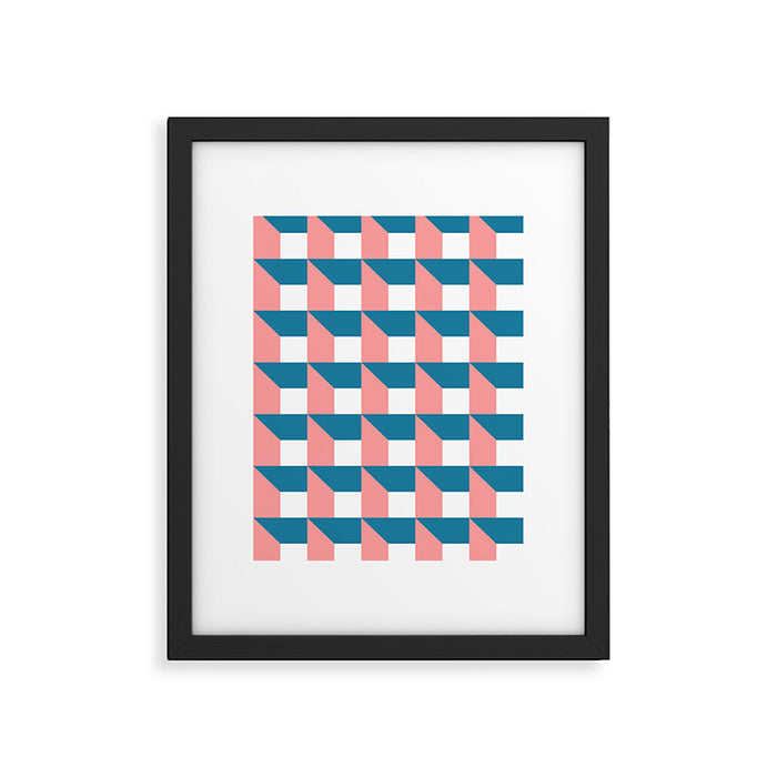 Modern Geometric 50 Framed Art Print Gallery Image 1