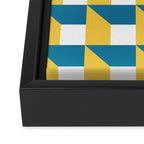Modern Geometric 51 Framed Canvas Print Gallery Image 3