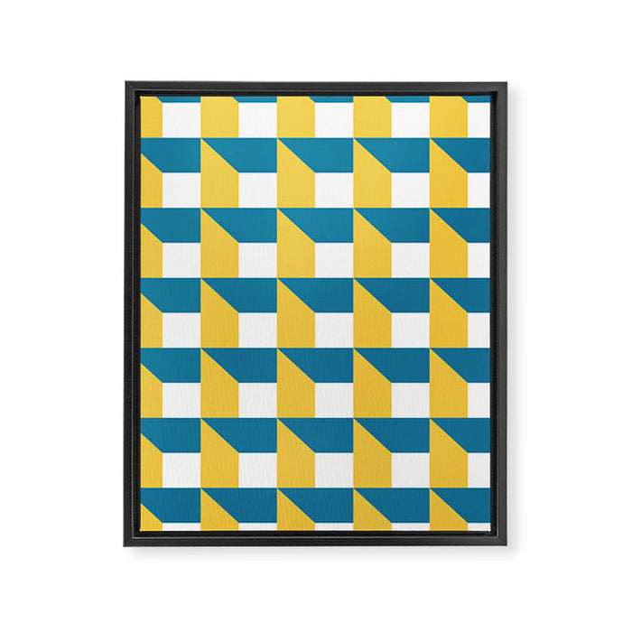 Modern Geometric 51 Framed Canvas Print Gallery Image 1