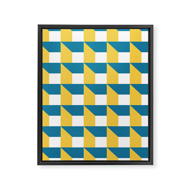 Modern Geometric 51 Framed Canvas Print Gallery Image 6