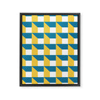 Modern Geometric 51 Framed Canvas Print Gallery Image 6