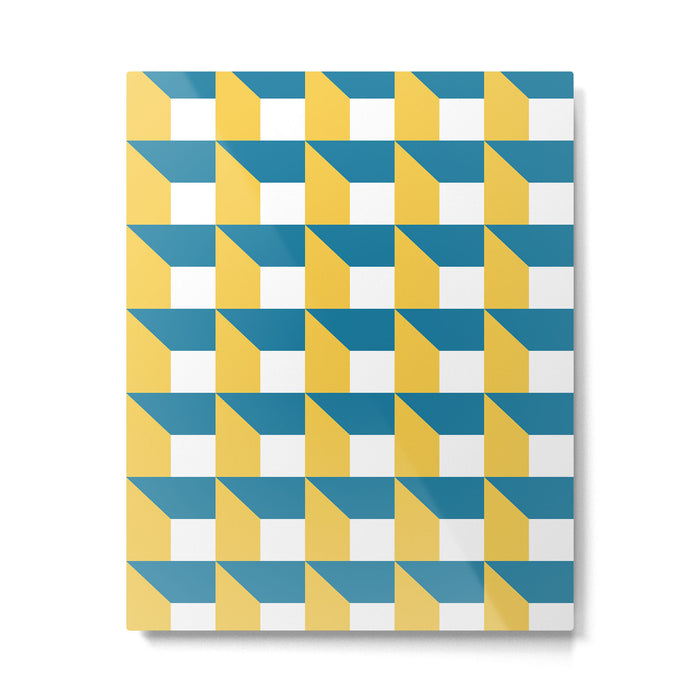 Modern Geometric 51 Metal Print Gallery Image 1