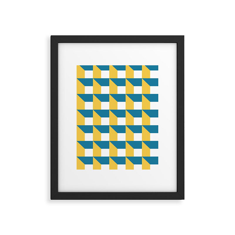 Modern Geometric 51 Framed Art Print Gallery Image 4