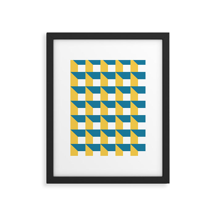 Modern Geometric 51 Framed Art Print Gallery Image 1