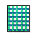 Modern Geometric 52 Framed Canvas Print Gallery Image 6