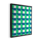 Modern Geometric 52 Framed Canvas Print Gallery Image 2
